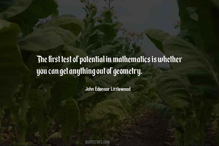 John Edensor Littlewood Quotes #1867429