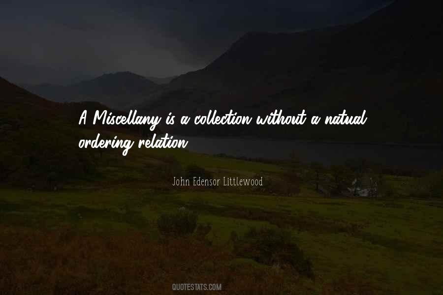 John Edensor Littlewood Quotes #788787