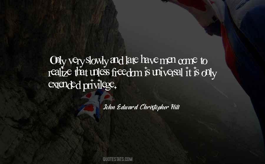John Edward Christopher Hill Quotes #1035982