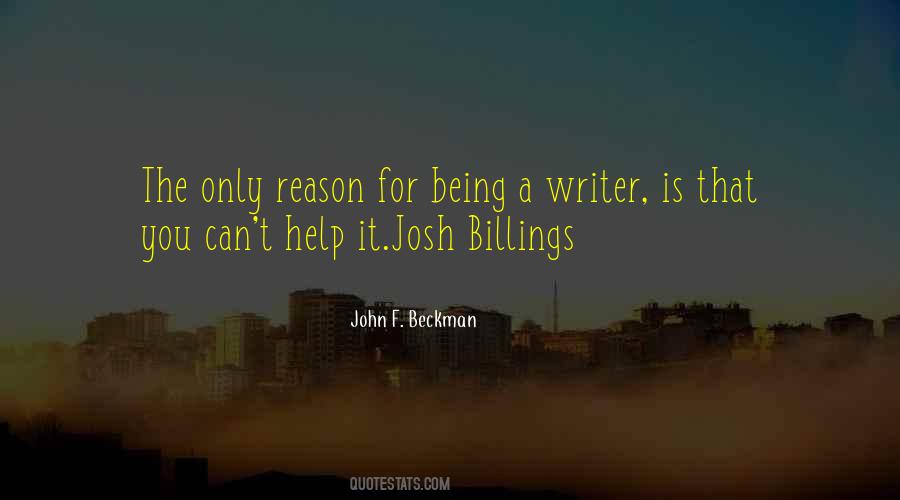 John F. Beckman Quotes #1485900