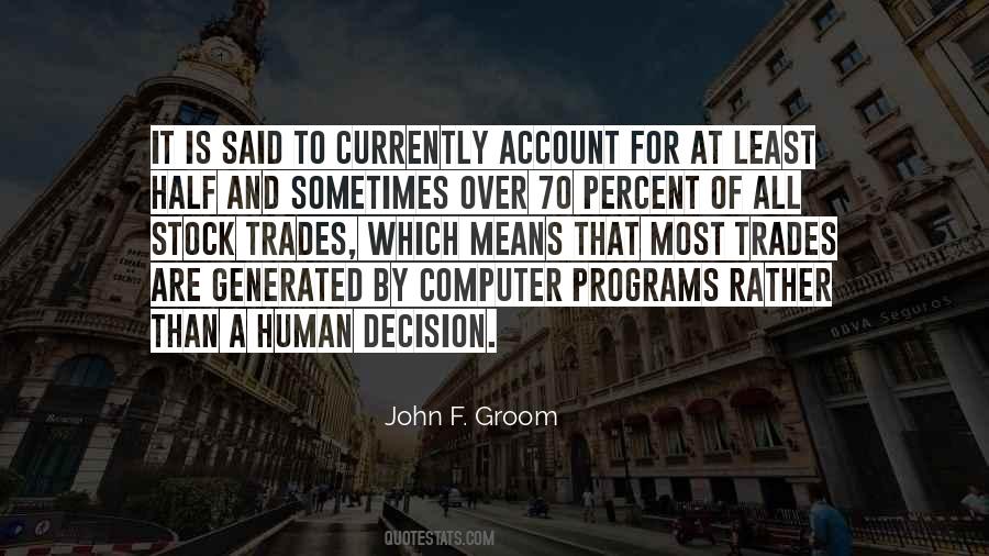 John F. Groom Quotes #1248903