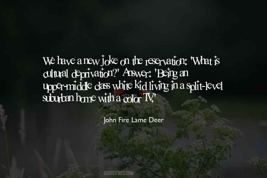 John Fire Lame Deer Quotes #114670