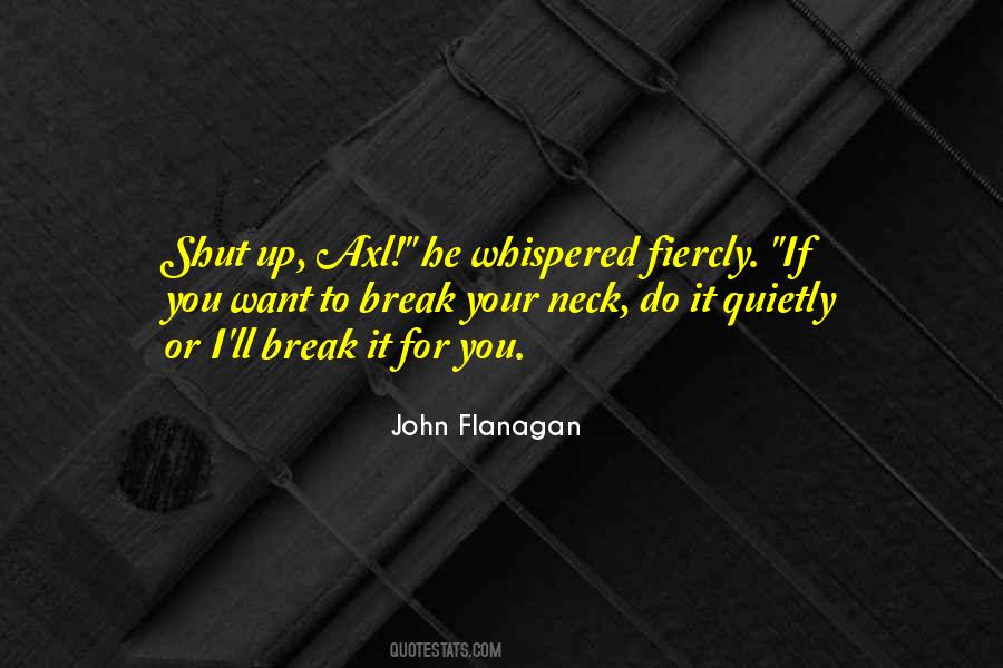 John Flanagan Quotes #1759353