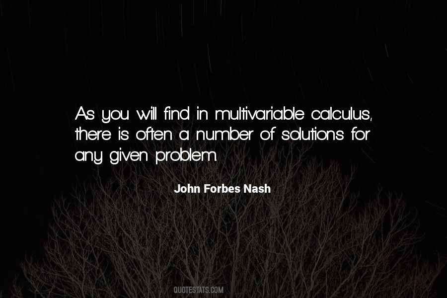 John Forbes Nash Quotes #1128251