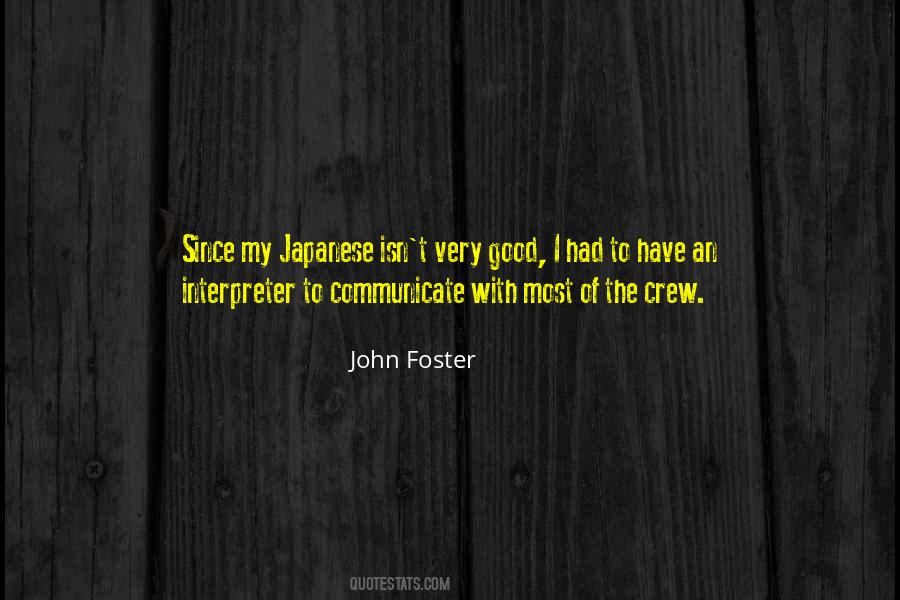 John Foster Quotes #31109