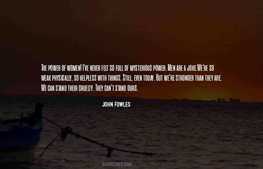 John Fowles Quotes #239069