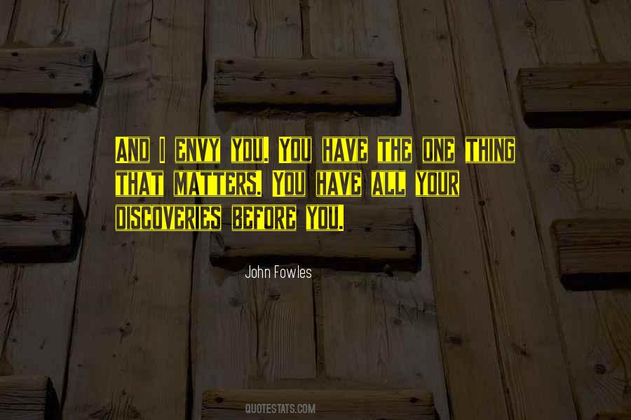 John Fowles Quotes #394260