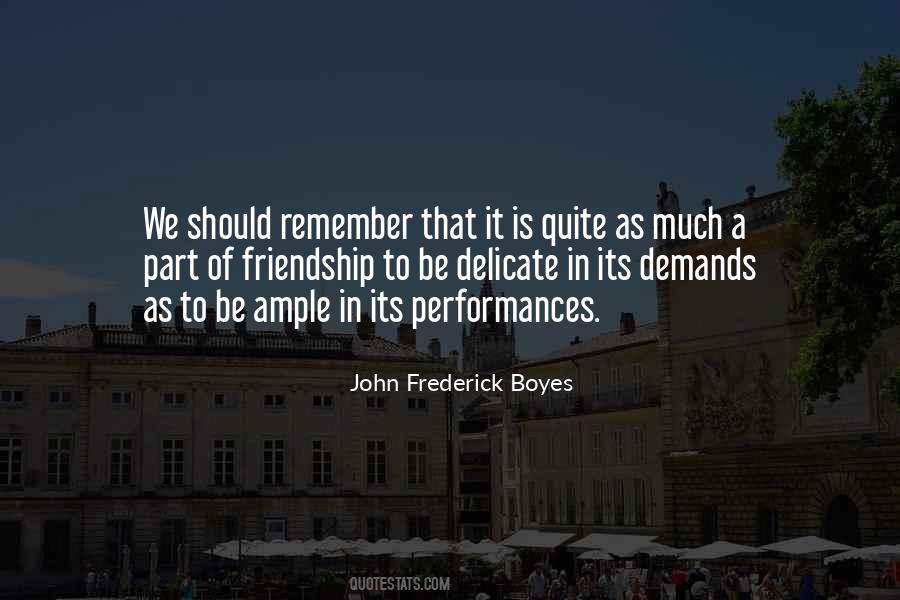 John Frederick Boyes Quotes #156227