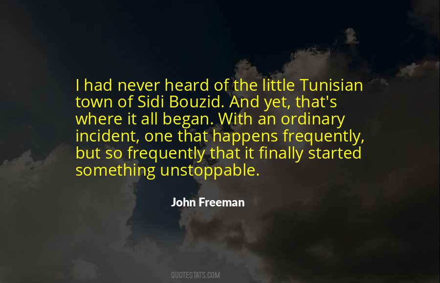 John Freeman Quotes #966265