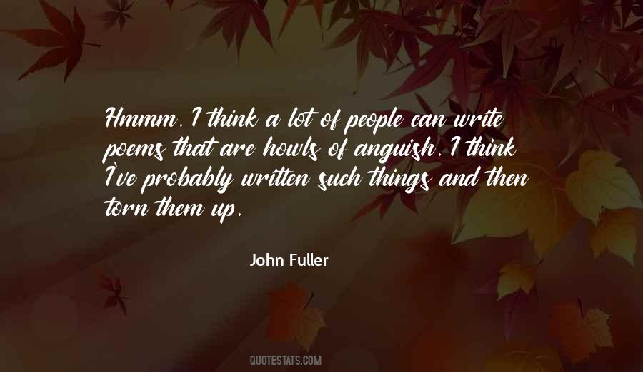 John Fuller Quotes #1801597