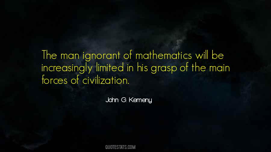 John G. Kemeny Quotes #1223508