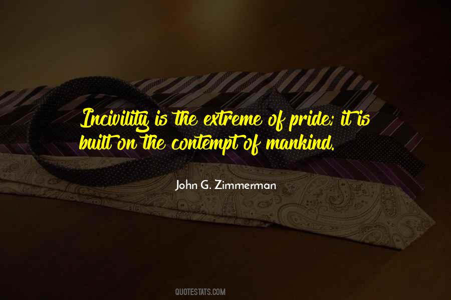 John G. Zimmerman Quotes #1863607