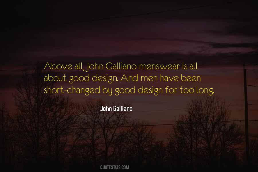 John Galliano Quotes #1805474