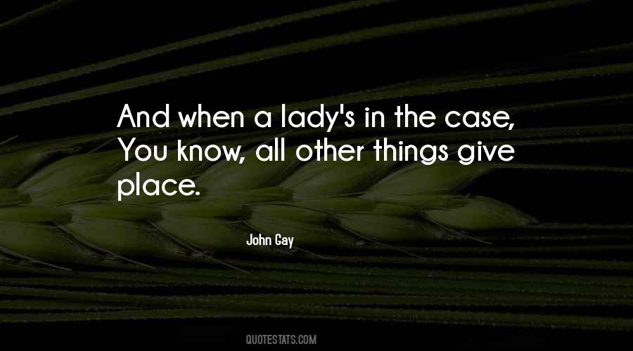 John Gay Quotes #97074