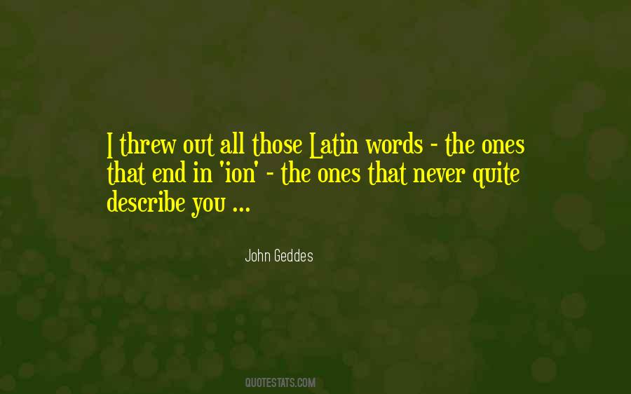 John Geddes Quotes #1723068