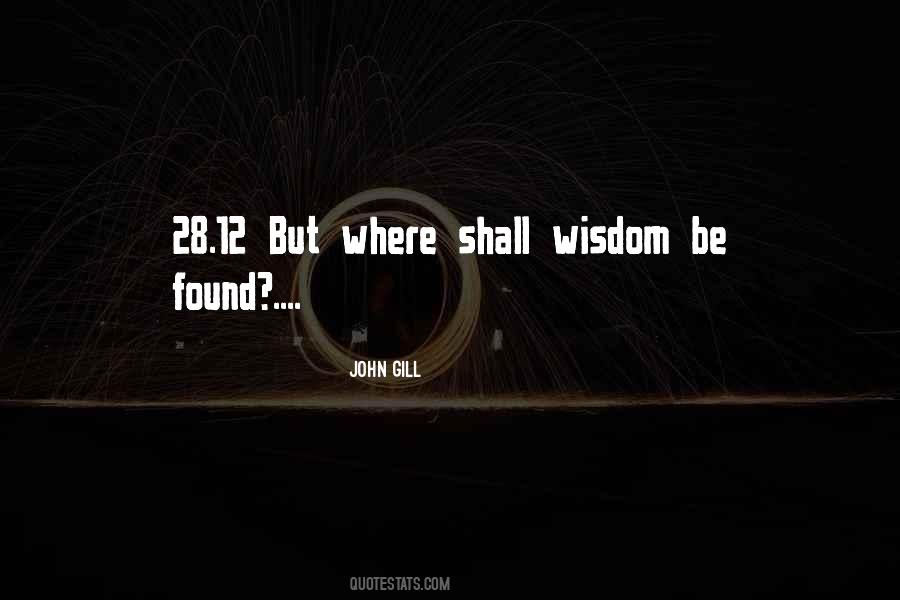 John Gill Quotes #12643 John Gill Quotes #12643