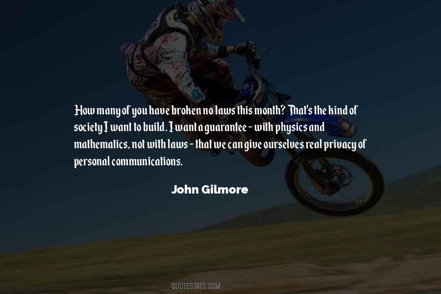 John Gilmore Quotes #1696316