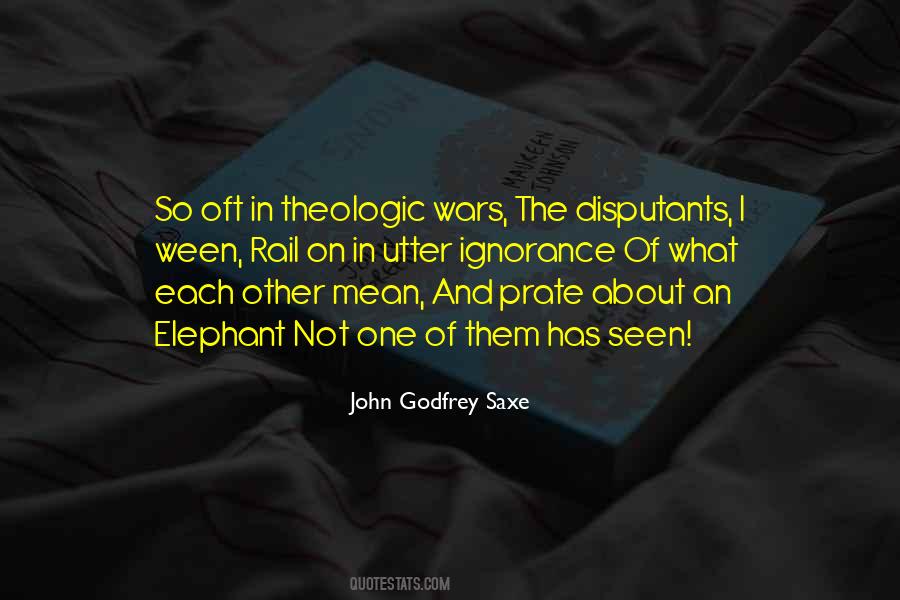 John Godfrey Saxe Quotes #369011