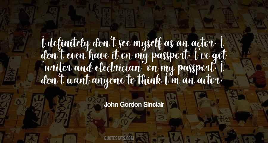 John Gordon Sinclair Quotes #698264