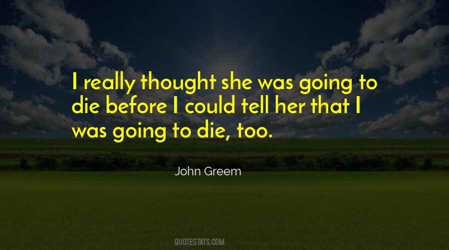 John Greem Quotes #1719574