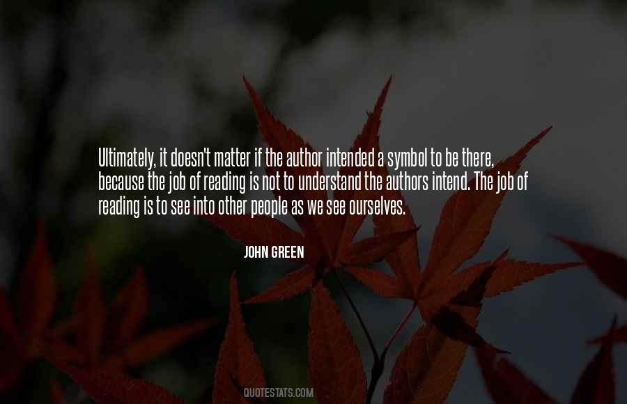 John Green Quotes #1733626