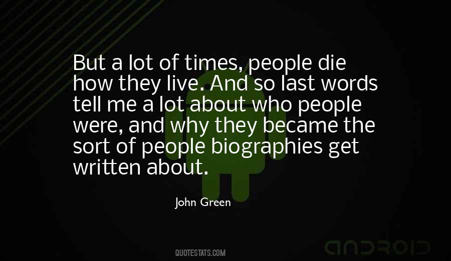 John Green Quotes #331472