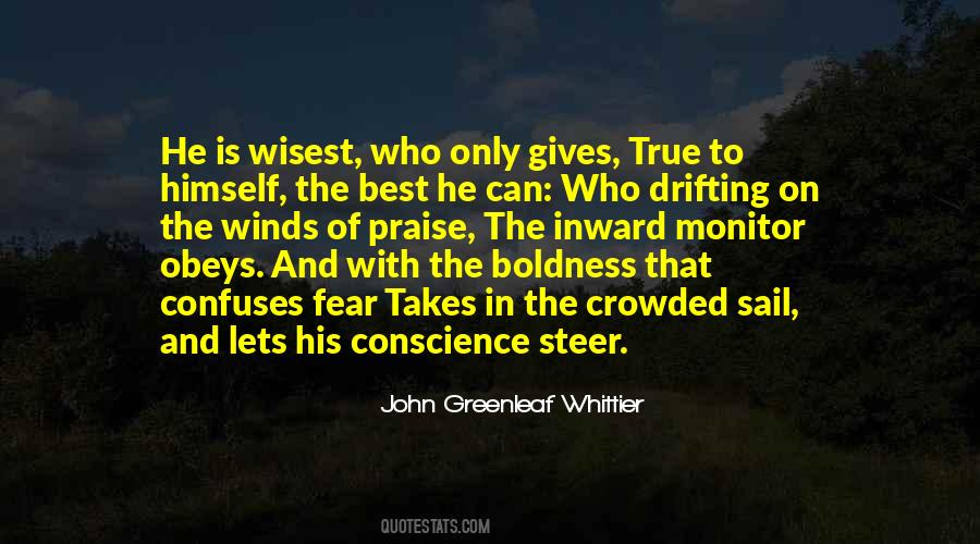 John Greenleaf Whittier Quotes #779065