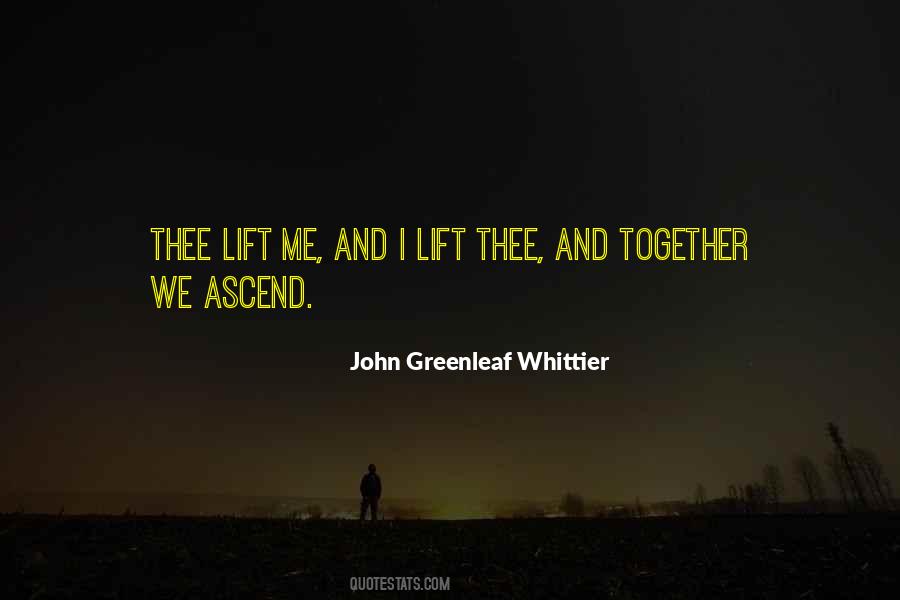 John Greenleaf Whittier Quotes #834153