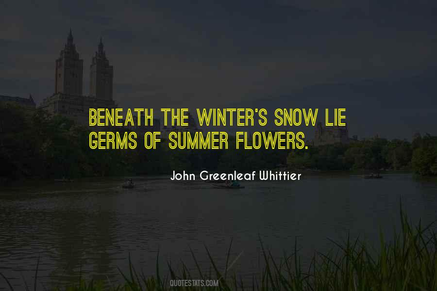 John Greenleaf Whittier Quotes #993365