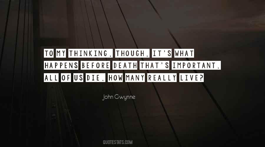 John Gwynne Quotes #1548970