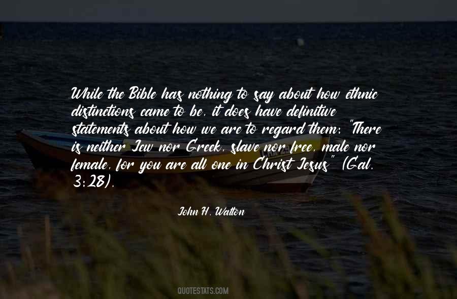 John H. Walton Quotes #1049363