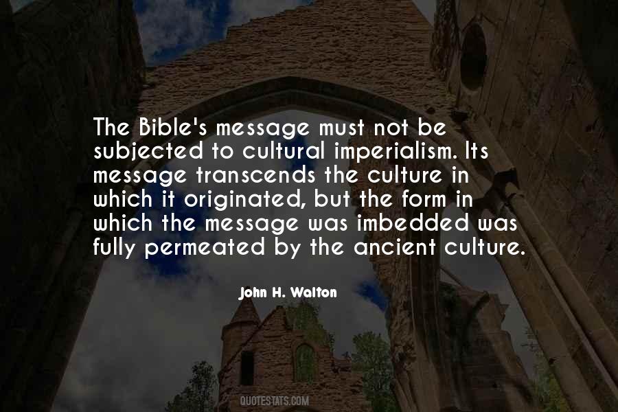 John H. Walton Quotes #1821369