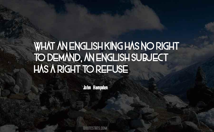 John Hampden Quotes #1158540