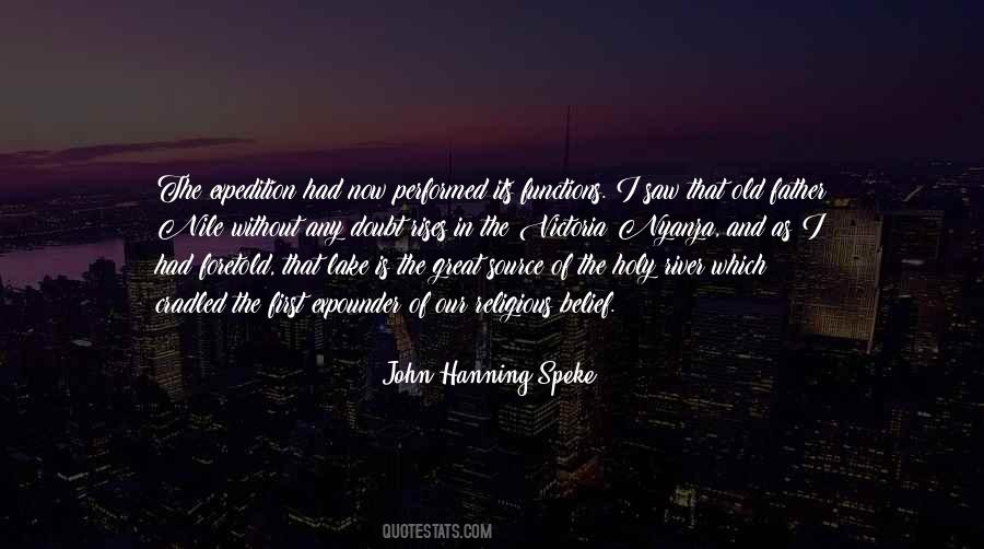 John Hanning Speke Quotes #466987