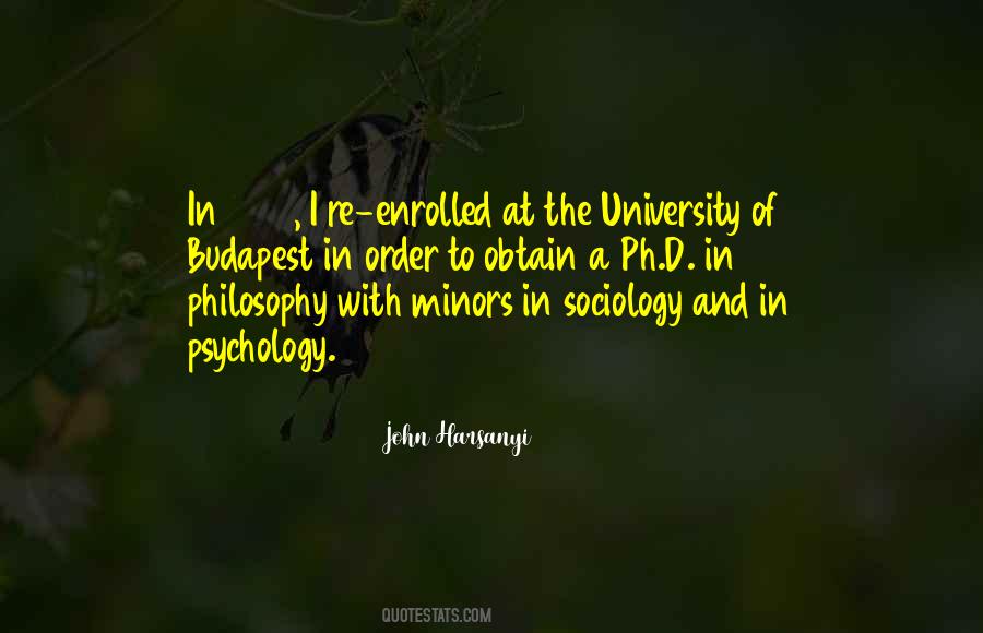 John Harsanyi Quotes #557076