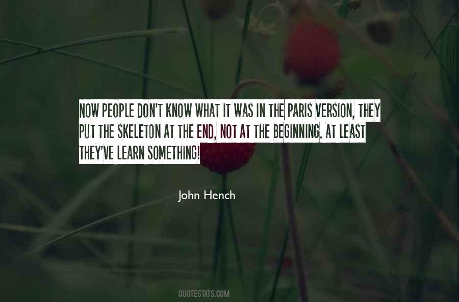 John Hench Quotes #949170