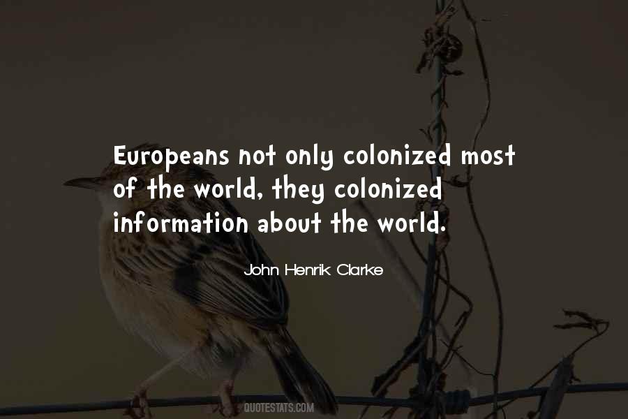 John Henrik Clarke Quotes #1661554