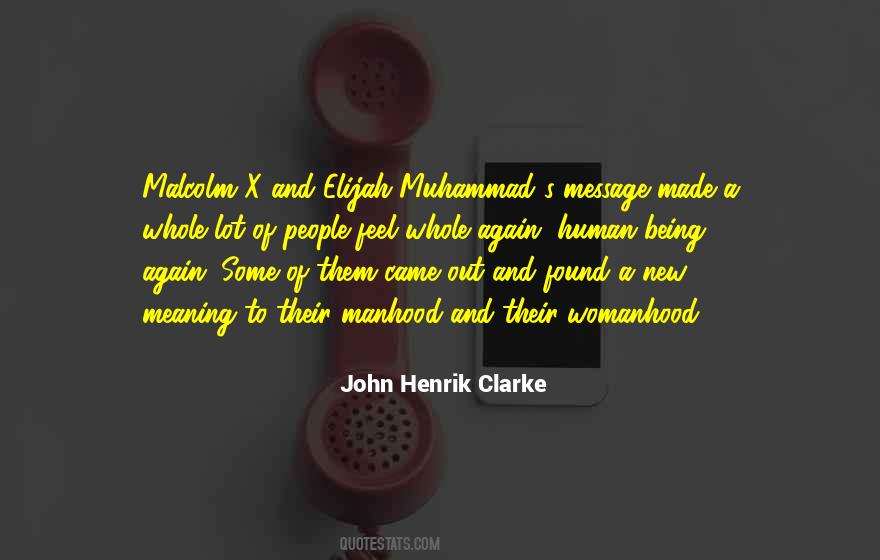 John Henrik Clarke Quotes #847797