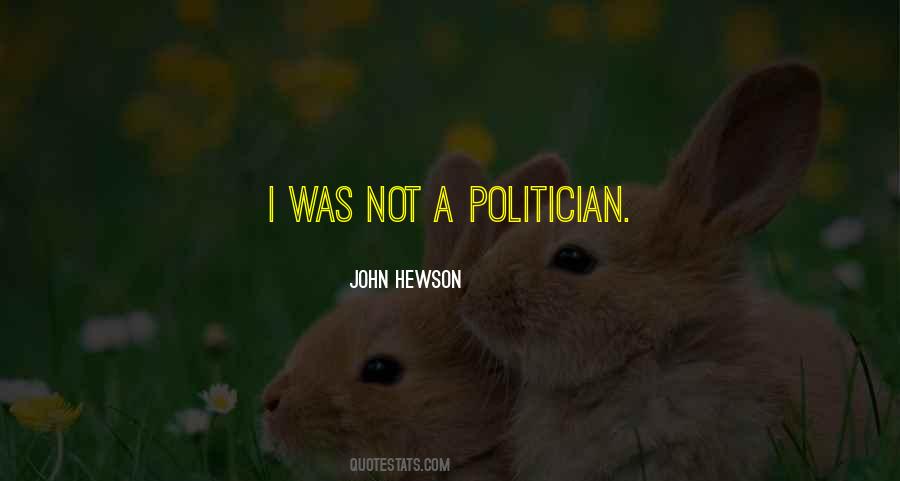 John Hewson Quotes #1485705