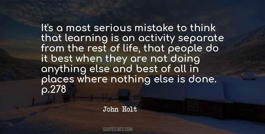 John Holt Quotes #1650352
