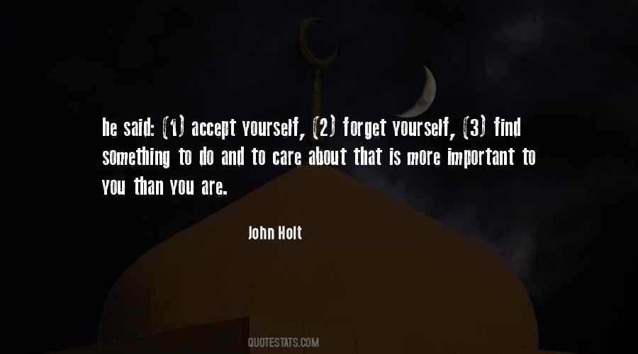 John Holt Quotes #395056