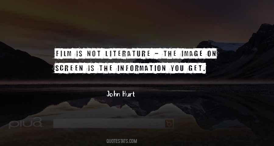 John Hurt Quotes #1131690