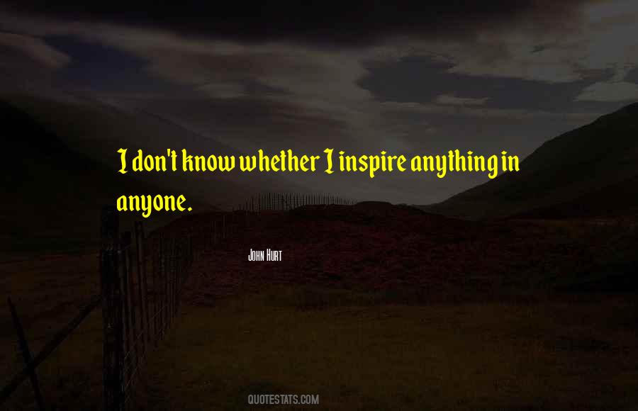 John Hurt Quotes #393073