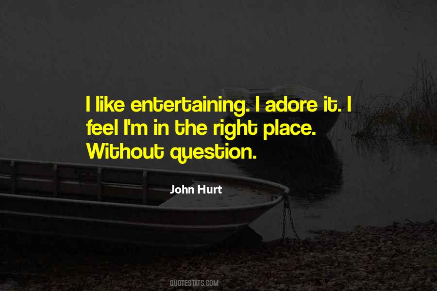 John Hurt Quotes #656977