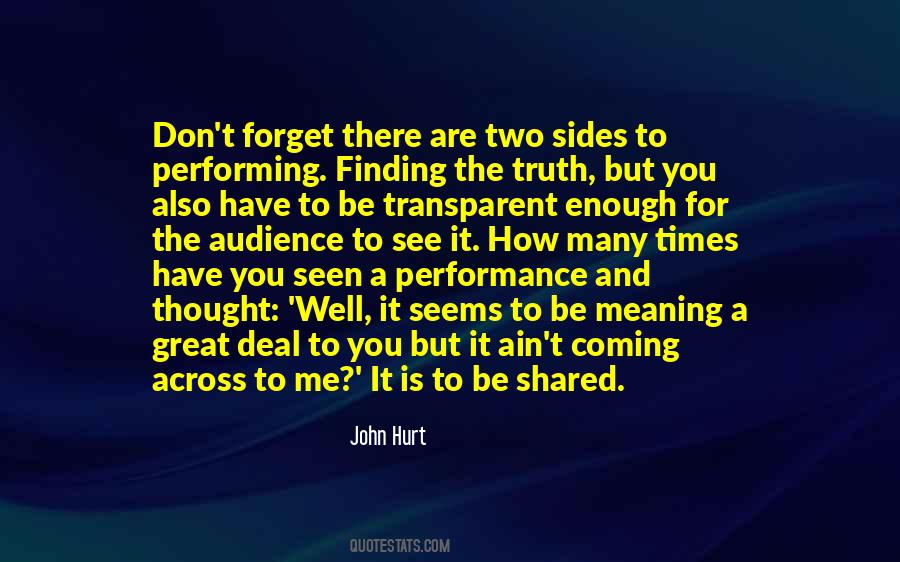 John Hurt Quotes #669341