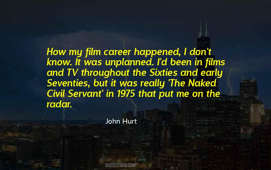 John Hurt Quotes #860337