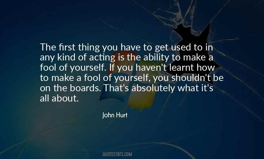 John Hurt Quotes #894660