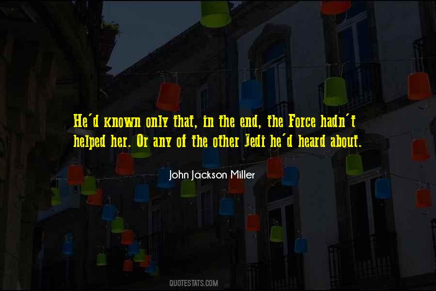 John Jackson Miller Quotes #77923