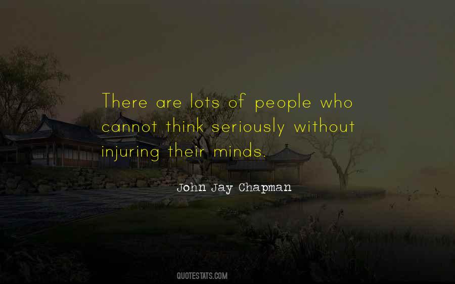 John Jay Chapman Quotes #1766807