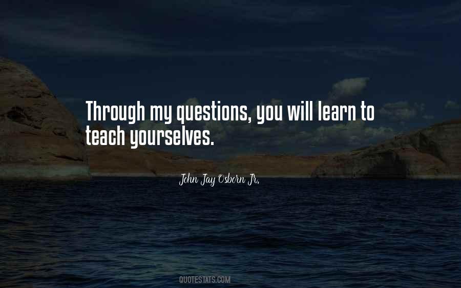 John Jay Osborn Jr. Quotes #874905